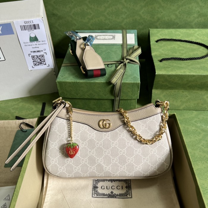  Handbag   Gucci  735132  size  25*15.5*6 cm