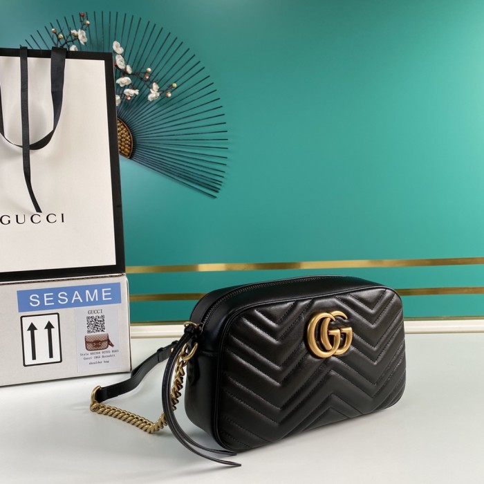  Handbag Gucci 447632  size  24*12*7  cm