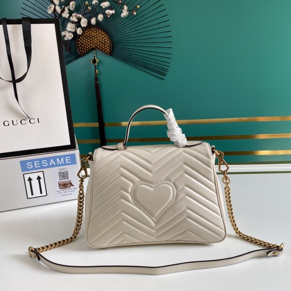  Handbag    Gucci  498110  size  27*19*10.5 cm