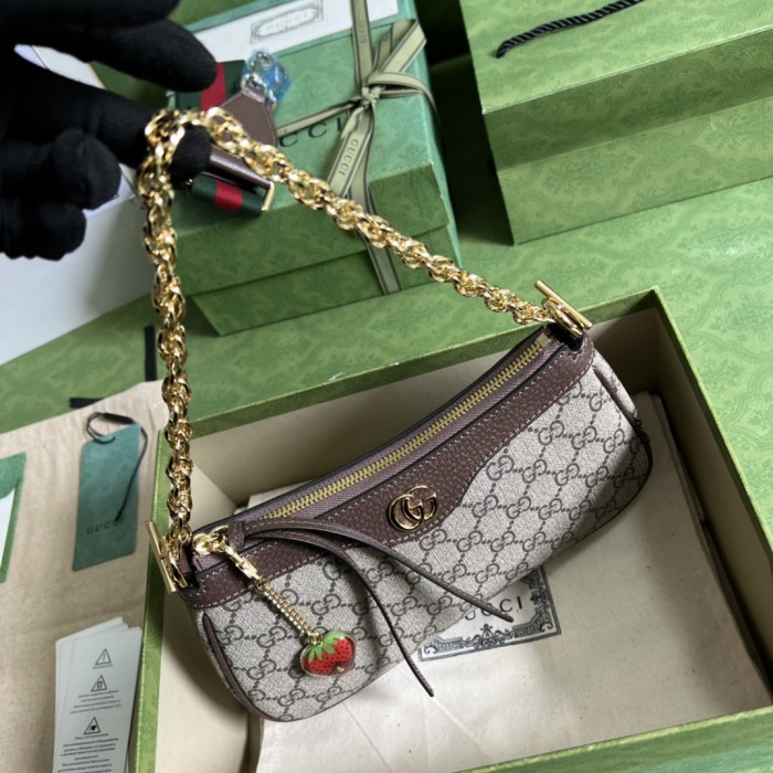  Handbag  Gucci  735132  size  25*15.5*6 cm