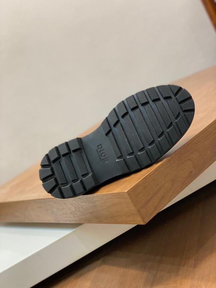 DIOR Explorer Loafer 'Black Oblique Jacquard'