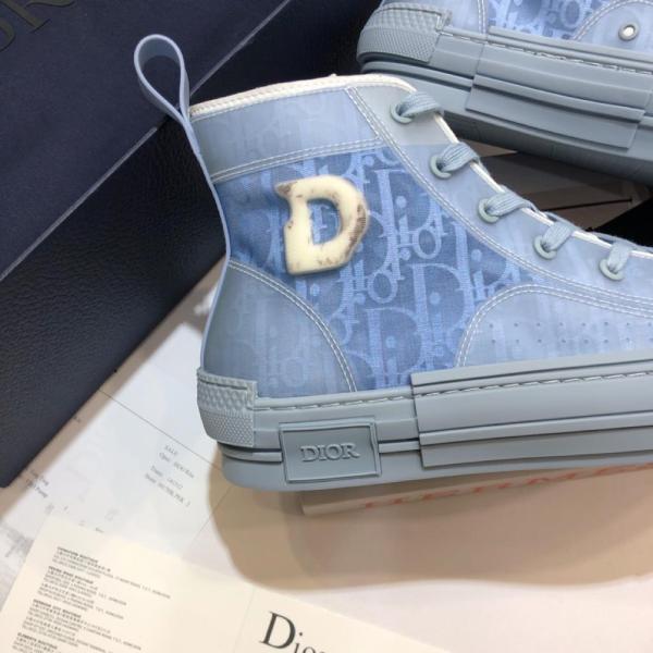 Dior B23 High Top Daniel Arsham Light Blue