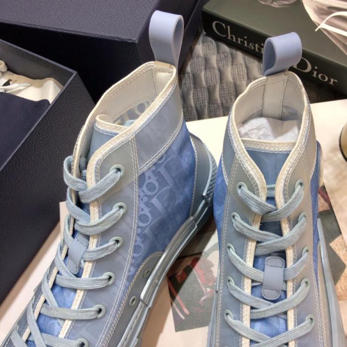 Dior B23 High Top Daniel Arsham Light Blue