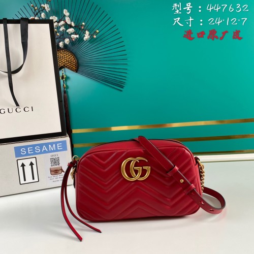 Handbag Gucci 447632-AABZB-6832 size 24*7*13 cm