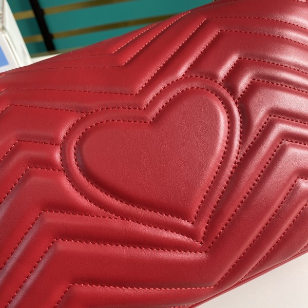  Handbag   Gucci  443496  size  31*19*7  cm