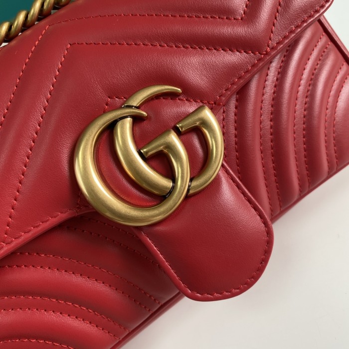  Handbag  Gucci  446744  size  23*14*6  cm