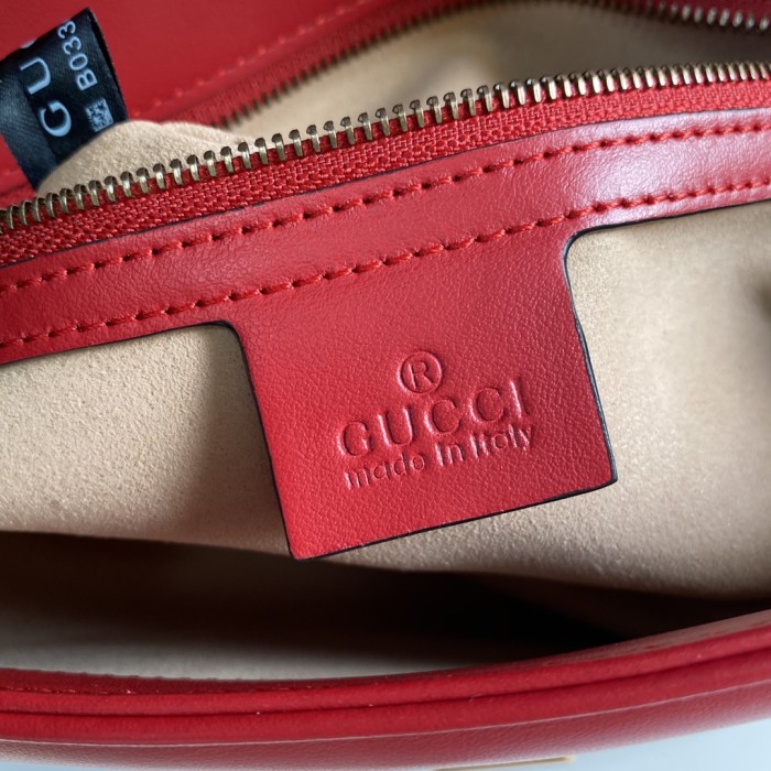  Handbag   Gucci  443497  size  26*15*7  cm