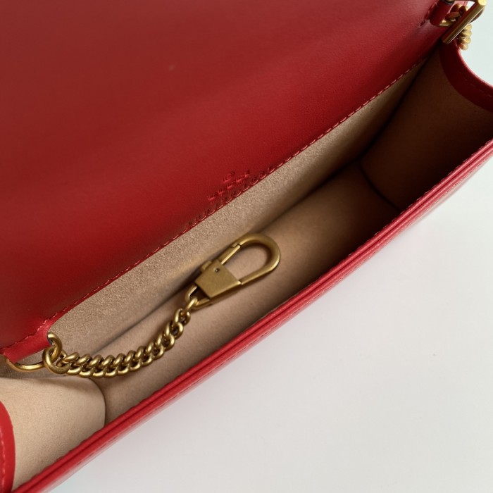  Handbag   Gucci  488426  size  18*10.5*4.5  cm