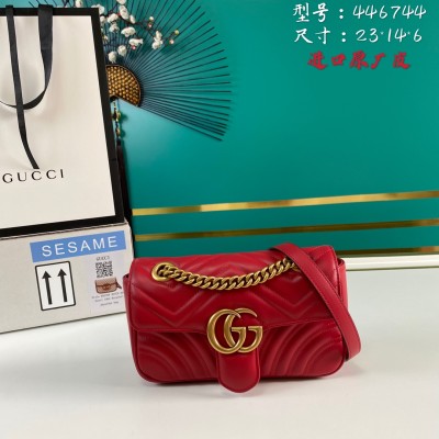  Handbag  Gucci  446744  size  23*14*6  cm