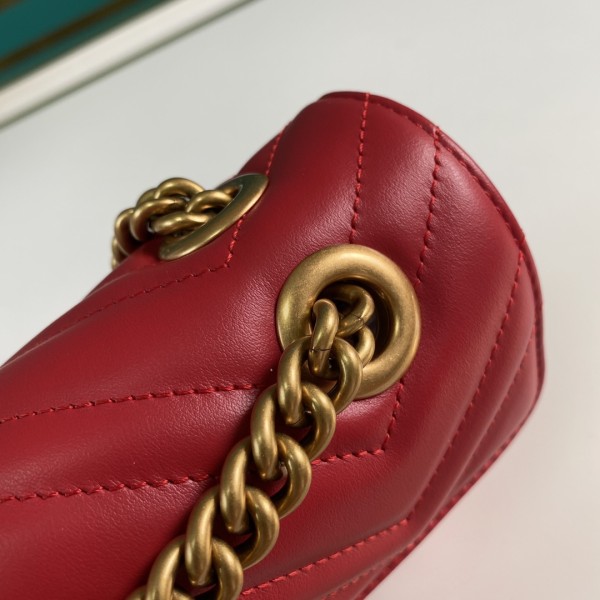  Handbag  Gucci  446744  size  23*14*6  cm