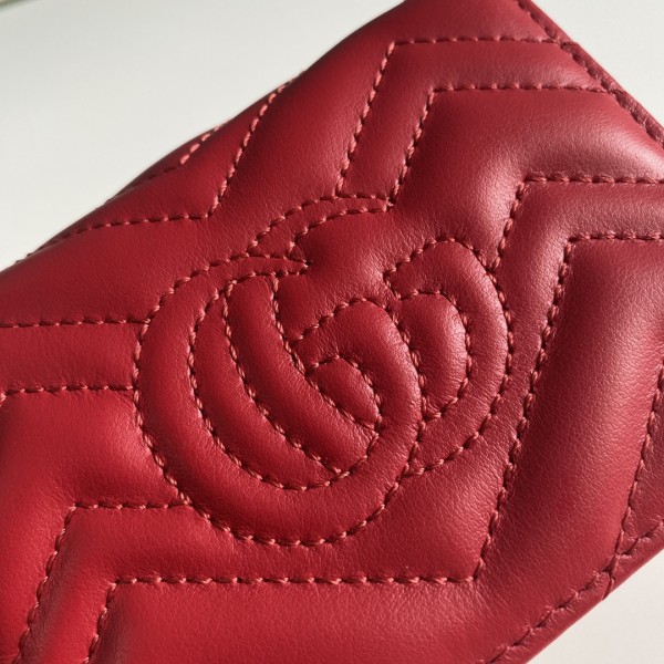  Handbag   Gucci 466492  size  11*9*3  cm