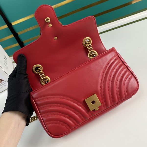  Handbag  Gucci  446744  size  23*14*6  cm