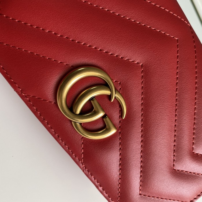  Handbag   Gucci  488426  size  18*10.5*4.5  cm