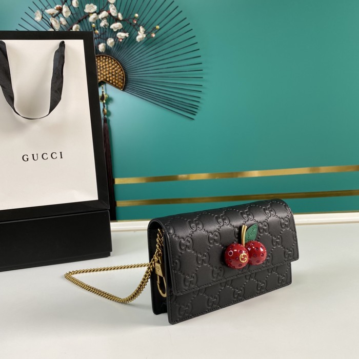  Handbag  Gucci  481291 size  16.5*10*3.5  cm
