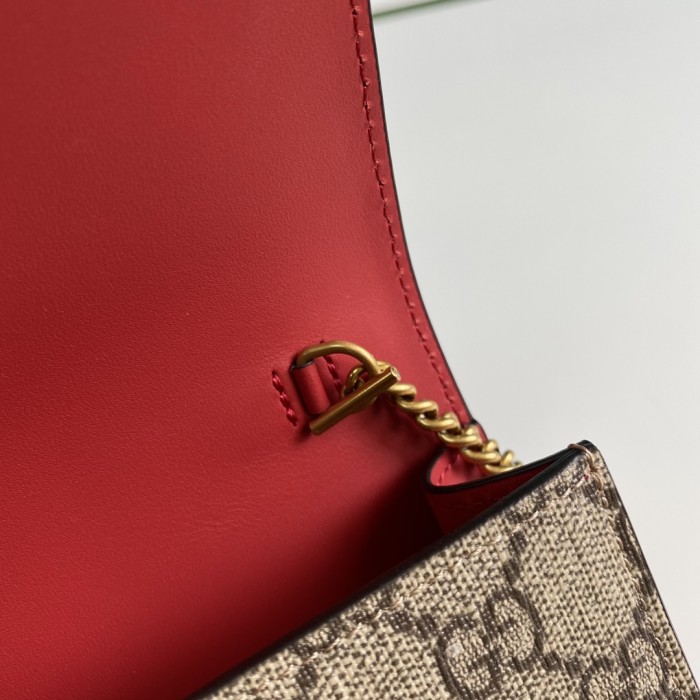  Handbag  Gucci  481291  size  16.5*10*3.2  cm