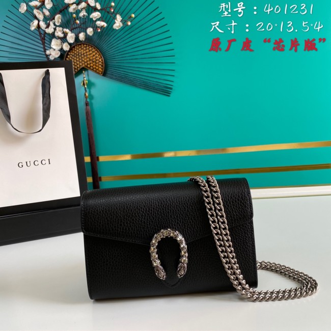  Handbag  Gucci 401231 size  20*13.5*4  cm