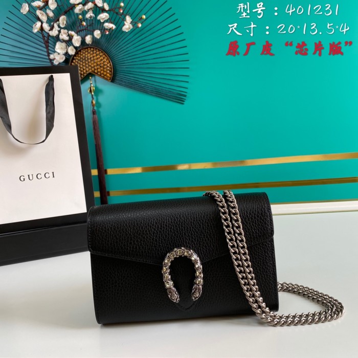  Handbag  Gucci 401231 size  20*13.5*4  cm