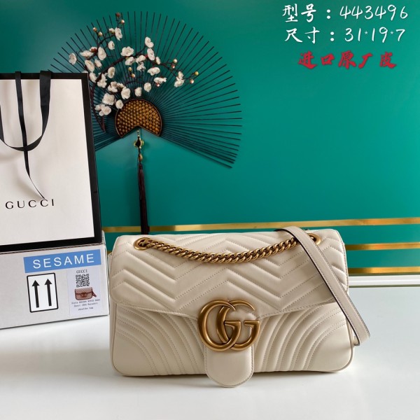 Handbag  Gucci  443496  size  31*19*7  cm