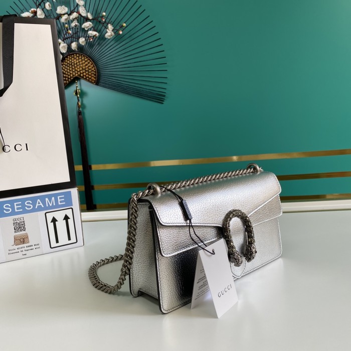  Handbag  Gucci   499623  size  25*13.5*7  cm