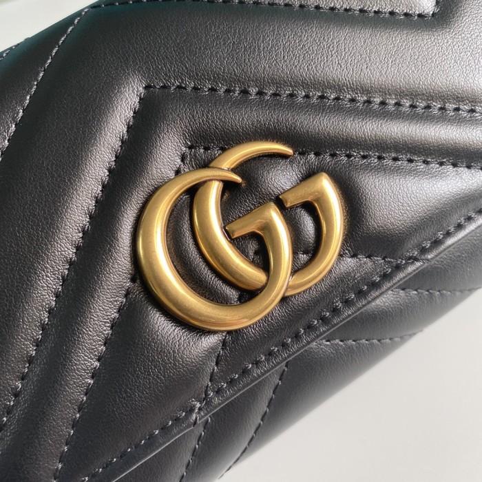  Handbag  Gucci  443436  size 19*10*2.5  cm