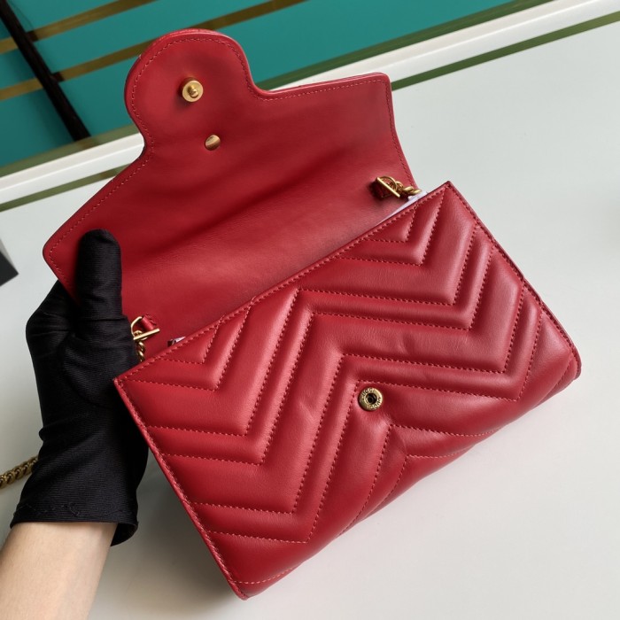  Handbag   Gucci  474575  size  20*13*6  cm