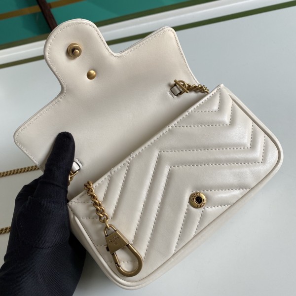  Handbag  Gucci  476433  size  16.5*10*5  cm 