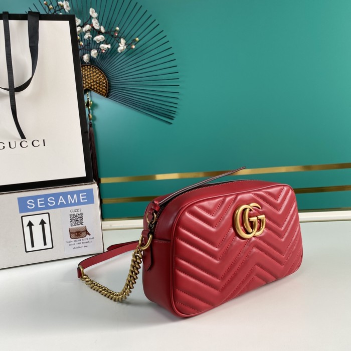 Handbag Gucci 447632-AABZB-6832 size 24*7*13 cm