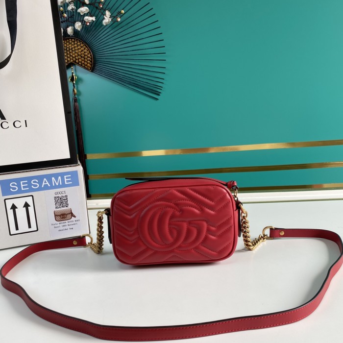 Handbag  Gucci  448065  size  18*12*6  cm