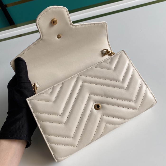  Handbag  Gucci  474575 size  20*13*6  cm