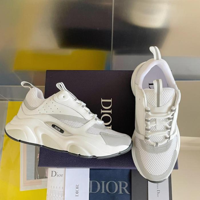 Dior B22 White Silver