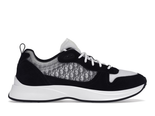 Dior B25 Oblique Runner Sneaker Black Suede