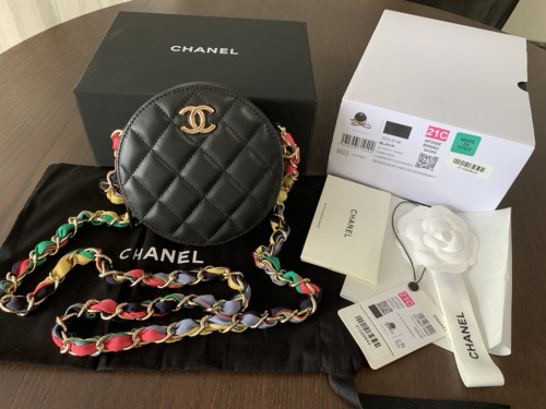 Handbag Chanel 2055 size 12cmx12cmx4.5 cm