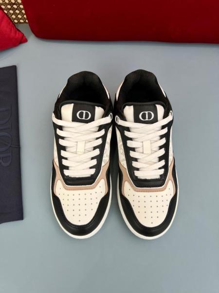 Dior B27 Low Black White Beige Oblique Galaxy