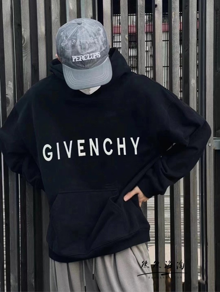 Givenchy Embroidered Hoodie Classic Fit