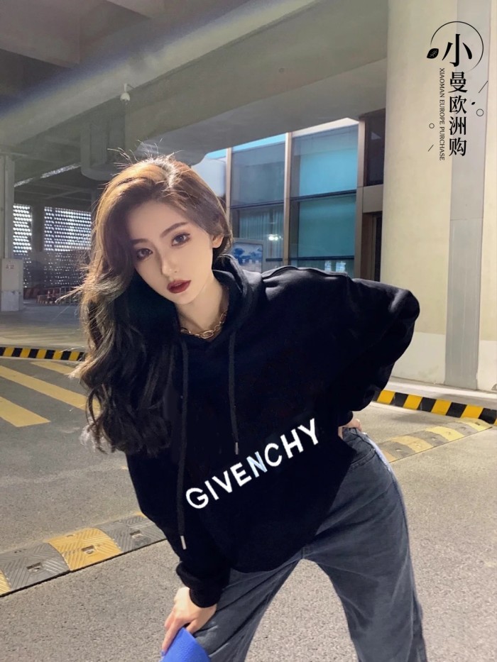 Givenchy Embroidered Hoodie Classic Fit