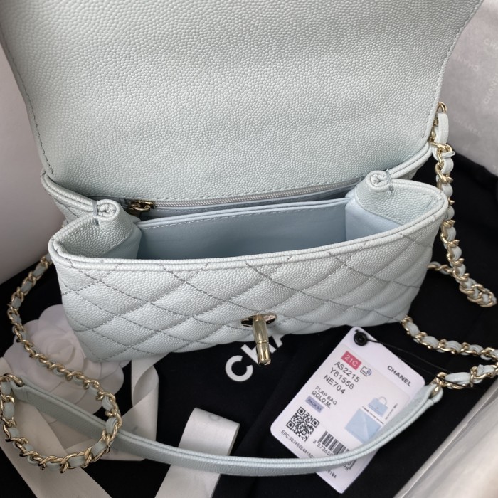 Handbag  Chanel  AS2215 size 𝟏𝟑*𝟏𝟗*𝟗 𝑐𝑚