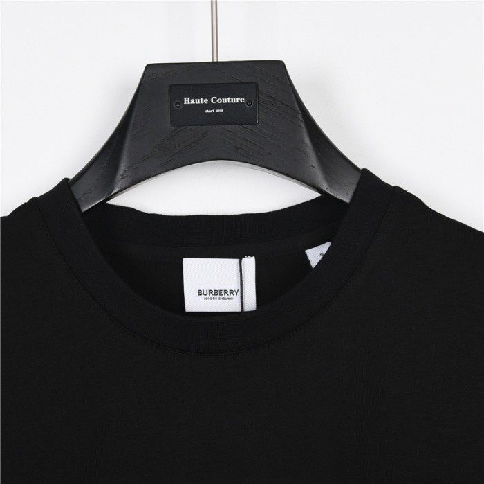 Burberry Prorsum Label Cotton T Shirt Black