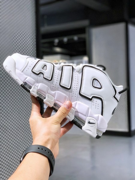 Nike Air More Uptempo Summit White Black Sail (Women's)