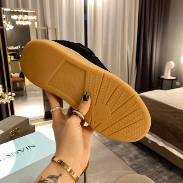 Lanvin Leather Curb Black