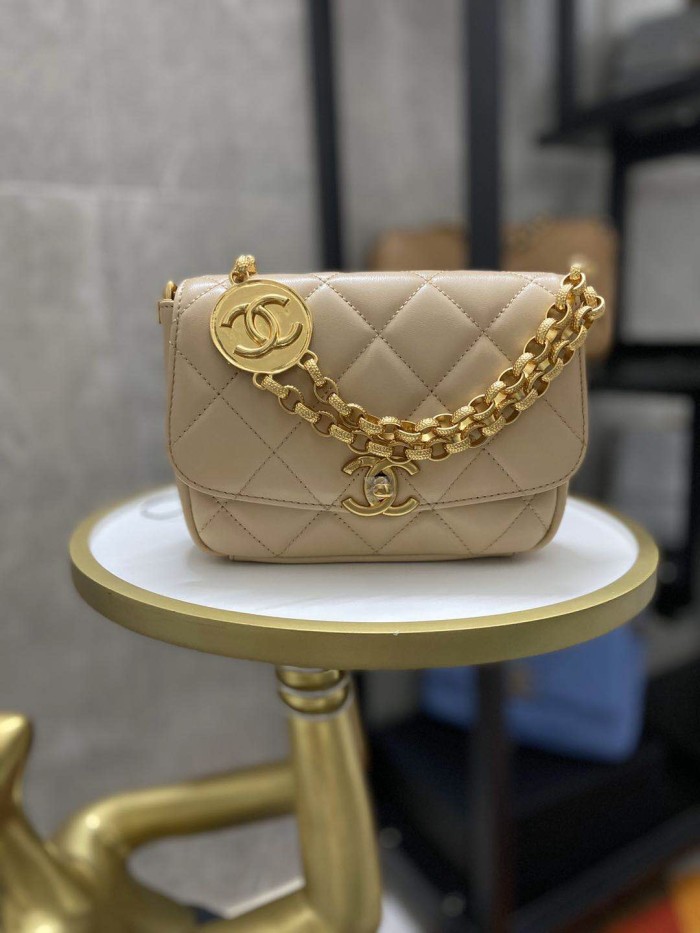  Handbag  Chanel AS2189  size 14x17.5x6 cm
