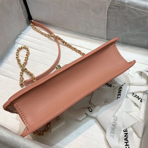  Handbag   Chanel 2742  size  19 10.5 4.5 cm