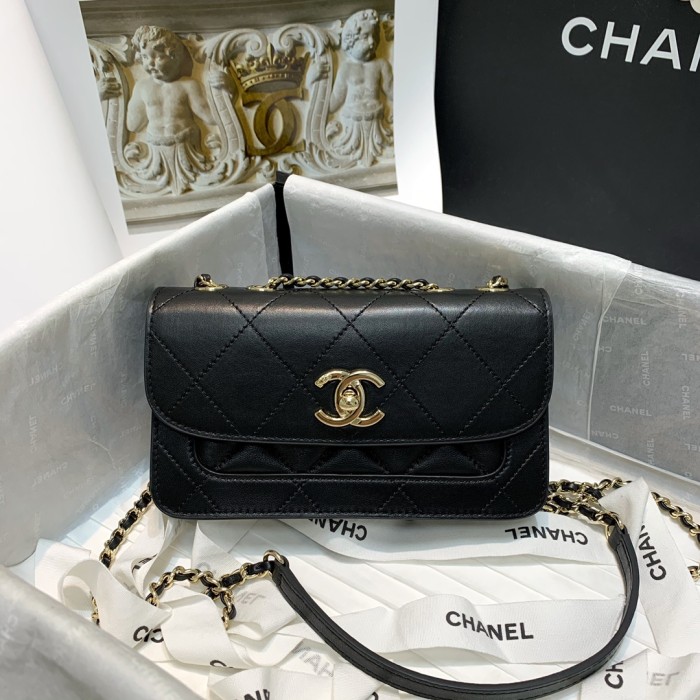 Handbag   Chanel 2742 size  19 10.5 4.5 cm