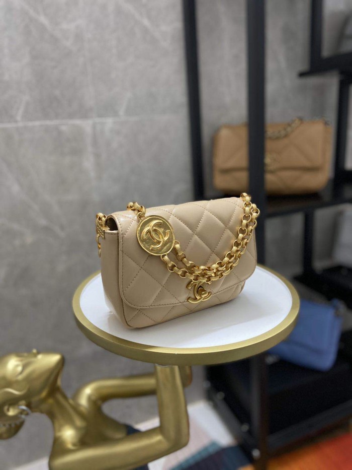  Handbag  Chanel AS2189  size 14x17.5x6 cm