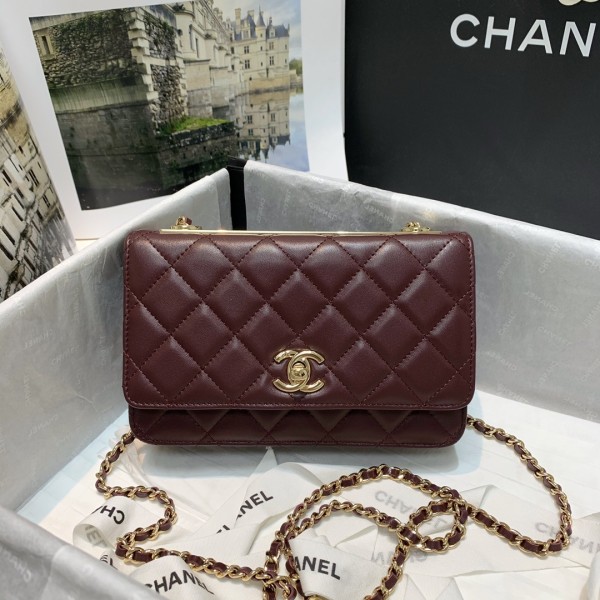 CHANEL Shoulder Bags A80982-Y04059-N9317 size 19.2*3.5*12.3 cm
