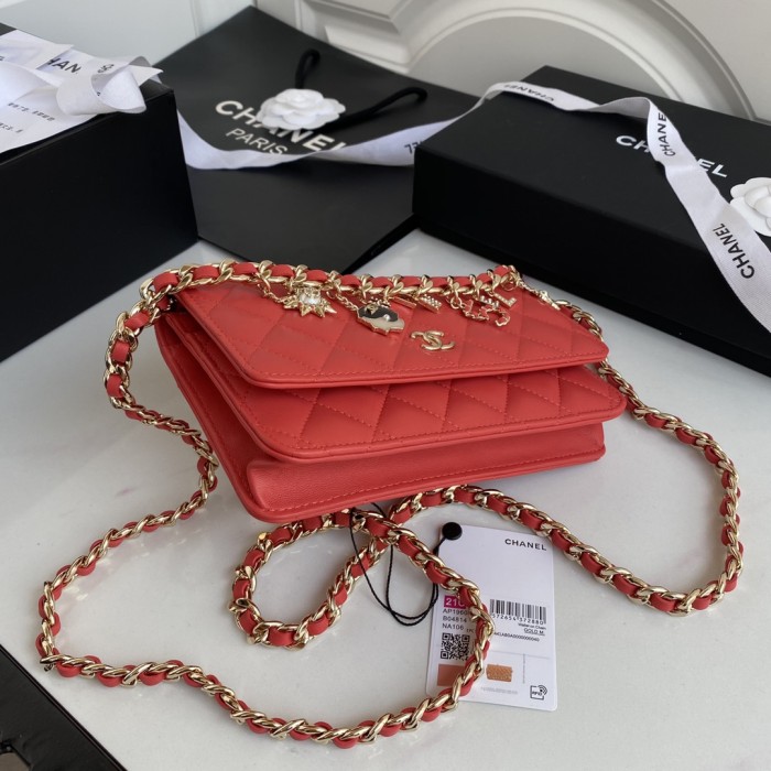  Handbag Chanel  AP1960 size 12.3×19.2×3.5 cm