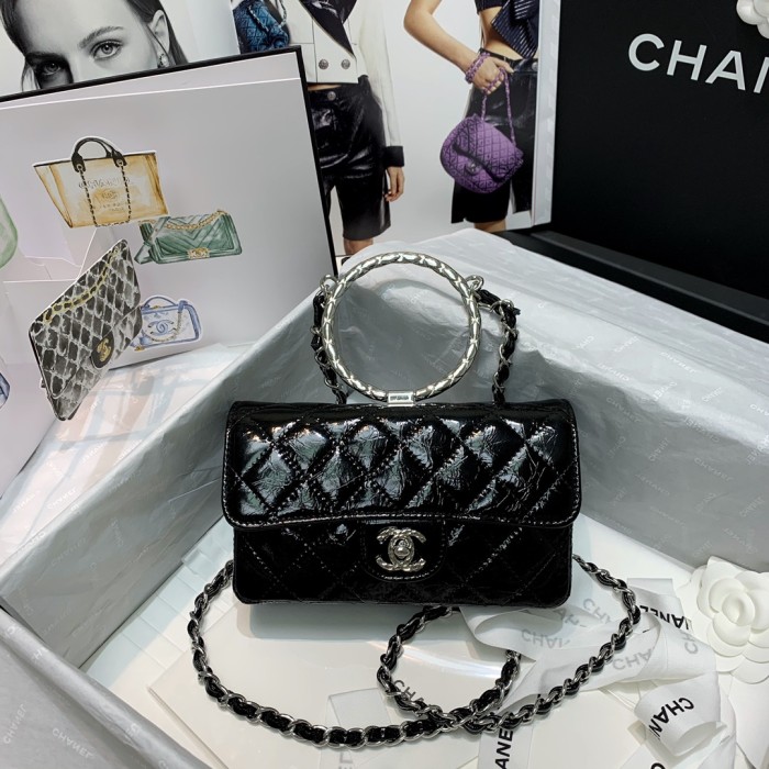  Handbag Chanel AS1665 size  18 5 11 cm