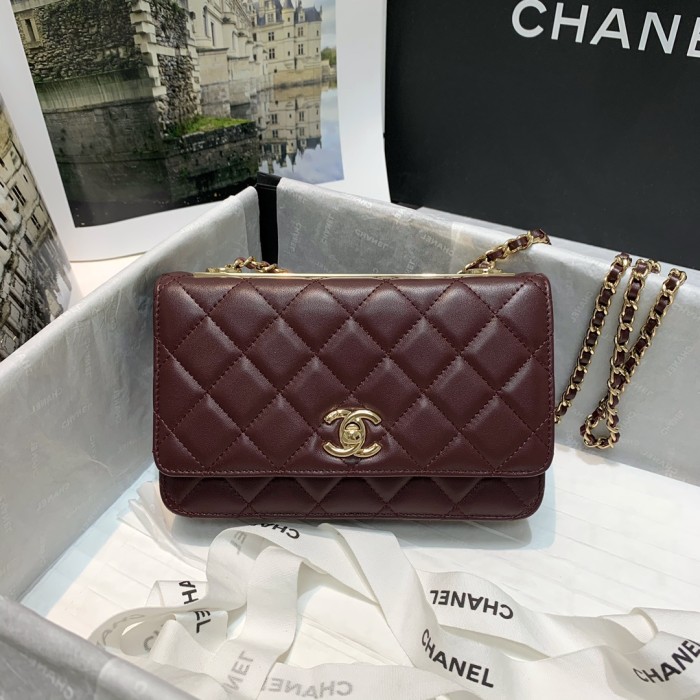 CHANEL Shoulder Bags A80982-Y04059-N9317 size 19.2*3.5*12.3 cm