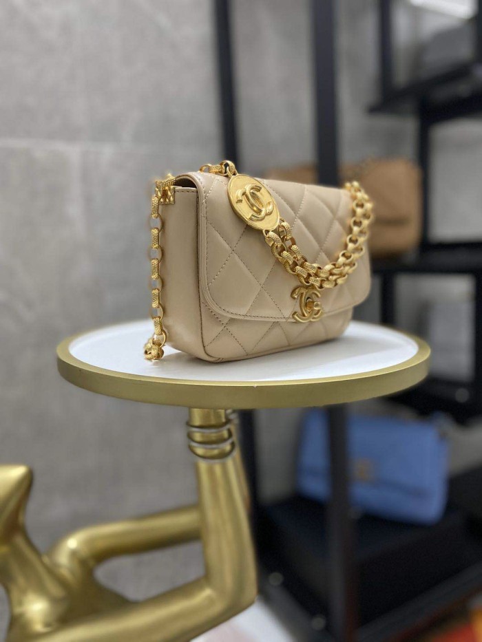  Handbag  Chanel AS2189  size 14x17.5x6 cm