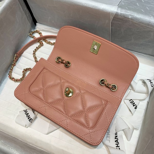  Handbag  Chanel 2742  size 19 10.5 4.5 cm