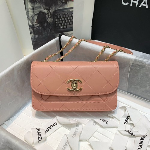  Handbag  Chanel 2742  size 19 10.5 4.5 cm